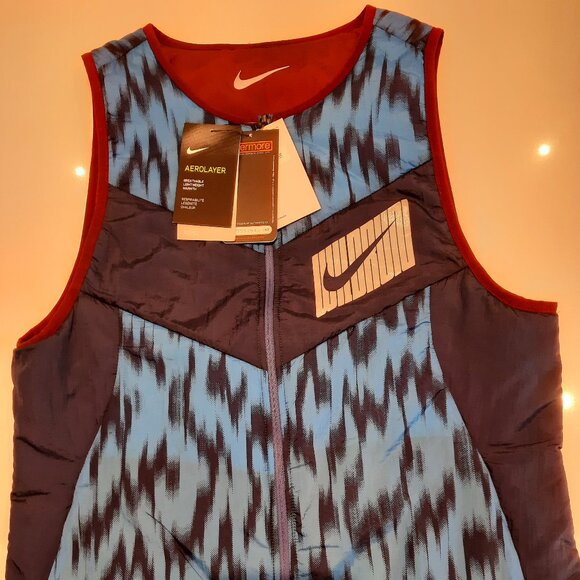Nike Aerolayer Reversible Vest - Men's Medium - New with Tags! - Picture 1 of 8